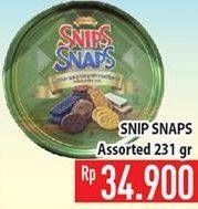 Promo Harga SNIP SNAP Assorted Biscuit 231 gr - Hypermart