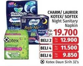 Promo Harga Kotex Daun Sirih  - LotteMart