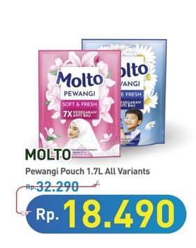 Promo Harga Molto Pewangi All Variants 1700 ml - Hypermart