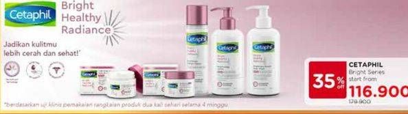 Promo Harga CETAPHIL Bright Healthy Radiance Series  - Watsons