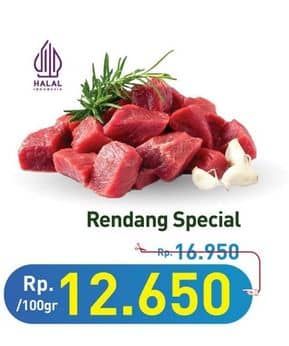 Promo Harga Daging Rendang Sapi per 100 gr - Hypermart