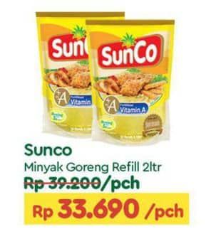 Promo Harga Sunco Minyak Goreng 2000 ml - TIP TOP