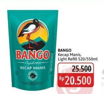 Bango Kecap Manis, Light Refill 520/550ml