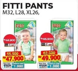 Promo Harga Fitti Pants XL26 26 pcs - Alfamart