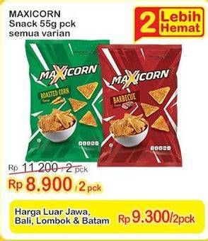 Promo Harga MAXICORN Snack All Variants 55 gr - Indomaret