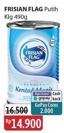 Promo Harga Frisian Flag Susu Kental Manis 490 gr - Alfamidi