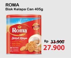 Promo Harga ROMA Biskuit Kelapa 405 gr - Alfamart