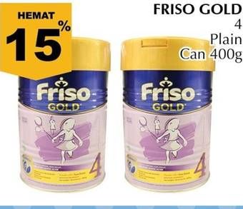 Promo Harga FRISO Gold 4 Susu Pertumbuhan Plain 400 gr - Giant