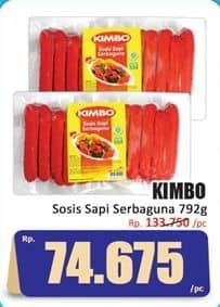 Promo Harga Kimbo Sosis Sapi Serbaguna 792 gr - Hari Hari