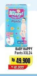 Promo Harga Baby Happy Body Fit Pants XXL24 24 pcs - Alfamart
