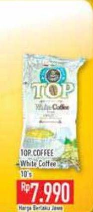 Promo Harga Top Coffee White Coffee 10 pcs - Hypermart