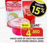 Promo Harga INACO Nata De Coco 360gr/Nata Dessert 200gr  - Superindo