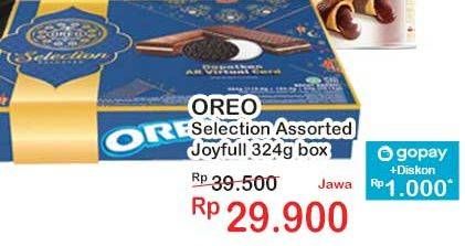 Promo Harga Oreo Joyful Box 325 gr - Indomaret