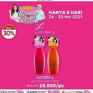 Promo Harga LUCIDO-L Hair Vitamin Spray 200 ml - Guardian