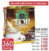 Promo Harga Top Coffee Kopi per 10 sachet 31 gr - LotteMart