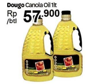 Promo Harga DOUGO Canola Oil 1 ltr - Carrefour