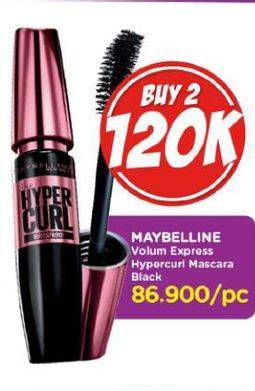 Promo Harga MAYBELLINE Hypercurl Volum Express 9 ml - Watsons