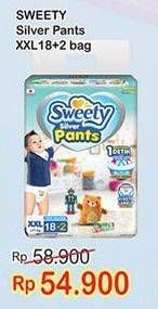 Promo Harga Sweety Silver Pants XXL18+2  - Indomaret