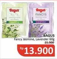 Promo Harga BAGUS FANCYS Pengharum Lemari Lavender, Jasmine 60 gr - Alfamidi