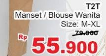 Promo Harga T2T Blouse Wanita M-XL  - Giant