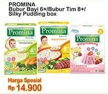 Promo Harga Promina Bubur Bayi 6+/8+/Silky Pudding  - Indomaret
