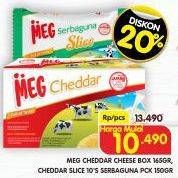 MEG Cheddar Cheese Box/Cheddar Slice Serbaguna