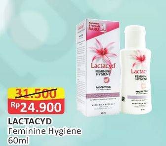 Promo Harga LACTACYD Feminime Hygiene 60 ml - Alfamart