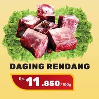 Promo Harga Daging Rendang Sapi per 100 gr - Yogya