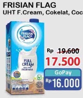 Promo Harga Frisian Flag Susu UHT Purefarm Swiss Chocolate, Full Cream 946 ml - Alfamart