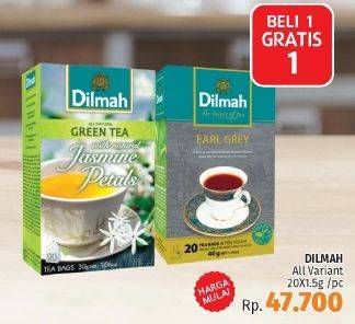 Promo Harga Dilmah Tea All Variants 20 pcs - LotteMart