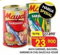 Promo Harga Maya Sardines/Mackerel   - Superindo