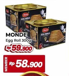 Promo Harga Monde Serena Egg Roll 300 gr - Yogya