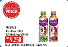 Promo Harga PRENAGEN Juice Ibu Hamil Buah Sayur, Delima Buah Anggur 300 ml - Hypermart