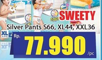 Promo Harga Sweety Silver Pants S66, XL44, XXL36  - Hari Hari