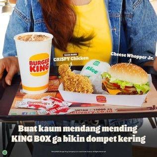 Promo Harga Burger King Cheese Whopper  - Burger King