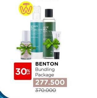 Promo Harga Benton Bundling Package  - Watsons