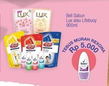 Promo Harga LUX Body Wash/LIFEBUOY Body Wash  - Hypermart