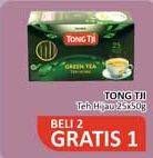 Promo Harga Tong Tji Teh Celup Green Tea Dengan Amplop per 25 pcs 2 gr - Alfamidi