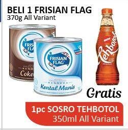 Promo Harga FRISIAN FLAG Susu Kental Manis All Variants 370 gr - Alfamidi