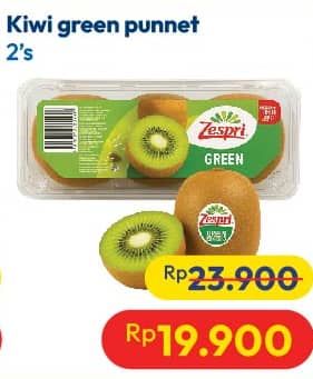 Promo Harga Kiwi Green Punnet per 2 pcs - Hypermart