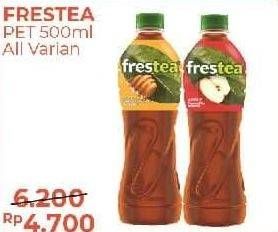Promo Harga FRESTEA Minuman Teh Apple, Green Honey 500 ml - Alfamart