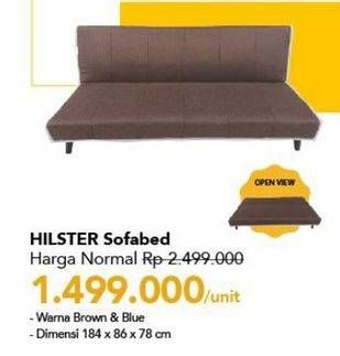 Promo Harga HILSTER Sofabed  - Carrefour