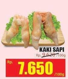 Promo Harga Kaki Sapi per 100 gr - Hari Hari