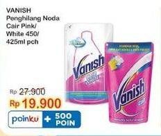 Promo Harga Vanish Penghilang Noda Cair Pink, Putih 425 ml - Indomaret