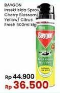 Promo Harga Baygon Insektisida Spray Cherry Blossom, Citrus Fresh 600 ml - Indomaret