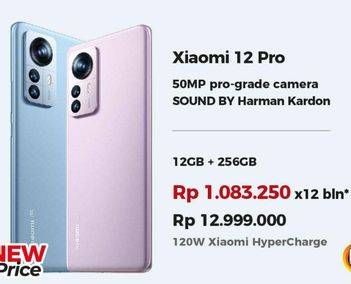 Promo Harga Xiaomi 12 Pro 12 GB + 256 GB  - Erafone