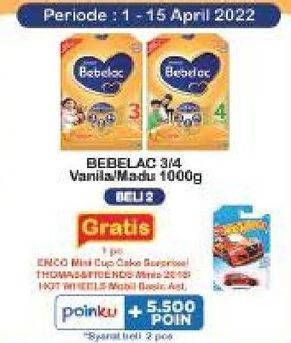 BEBELAC 3/4 Vanilla/Madu 1000 g