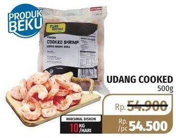 Promo Harga Udang Cooked 500 gr - Lotte Grosir