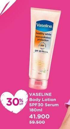 Promo Harga VASELINE Body Lotion Sun+Pollution Protection SPF 30 180 ml - Watsons