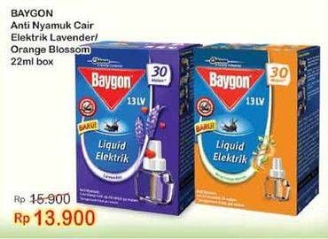 Promo Harga BAYGON Liquid Electric Lavender, Orange Blossom 22 ml - Indomaret